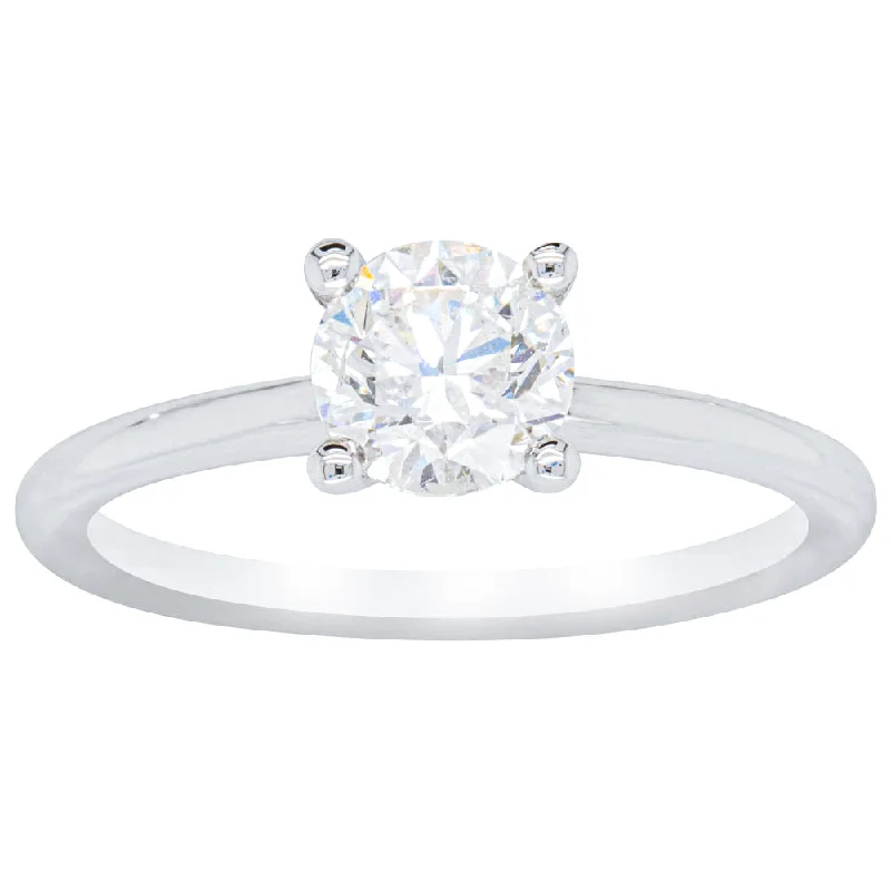 Affordable Glamour – Premium Jewelry For Less 18ct White Gold 1.00ct Diamond Melba Ring