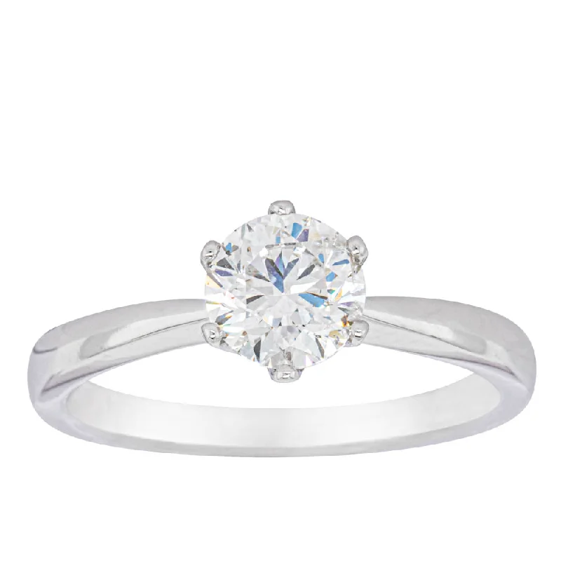 18ct White Gold 1.00ct Diamond Nova Ring