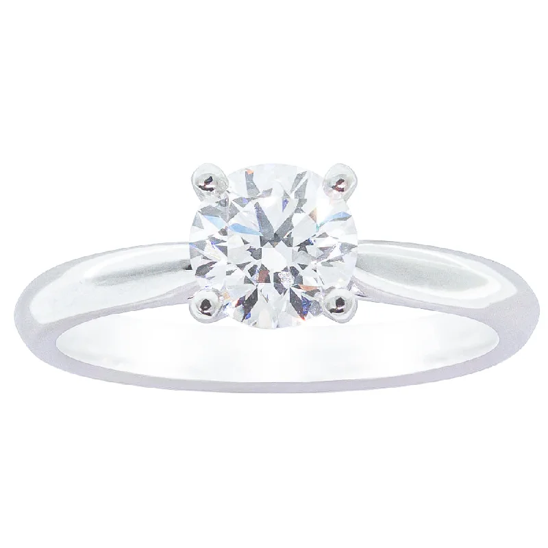 18ct White Gold 1.00ct Diamond Venetian Ring