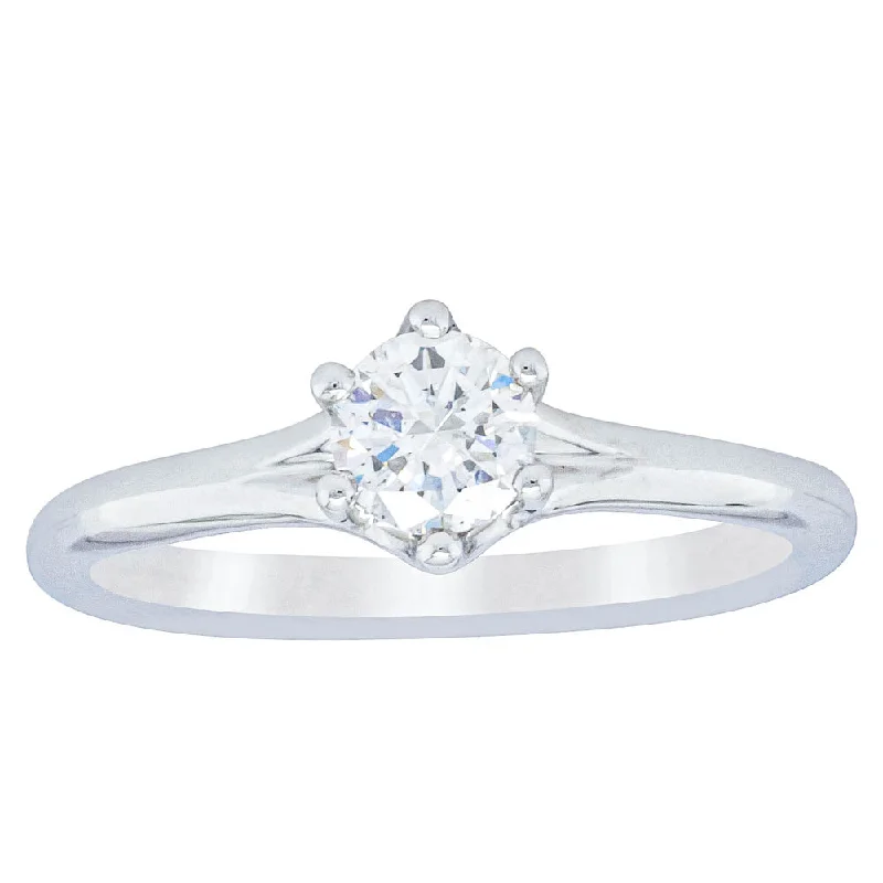 18ct White Gold .46ct Diamond Grace Ring