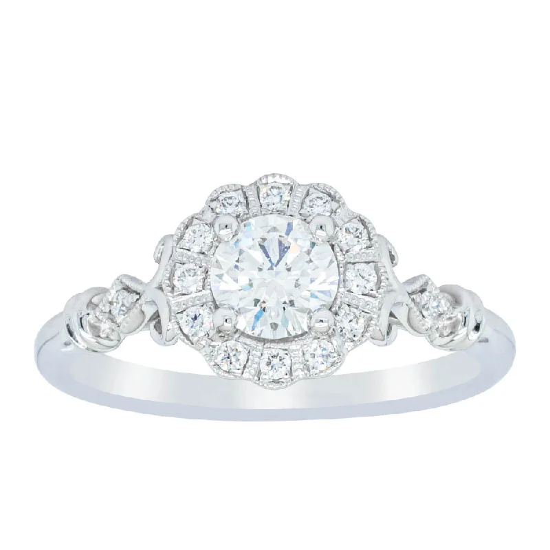 Accessorize For Less – Luxury Jewelry At Affordable Prices 18ct White Gold .50ct Diamond Versailles Ring