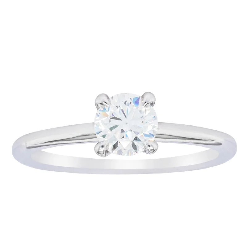 18ct White Gold .70ct Diamond Melba Ring