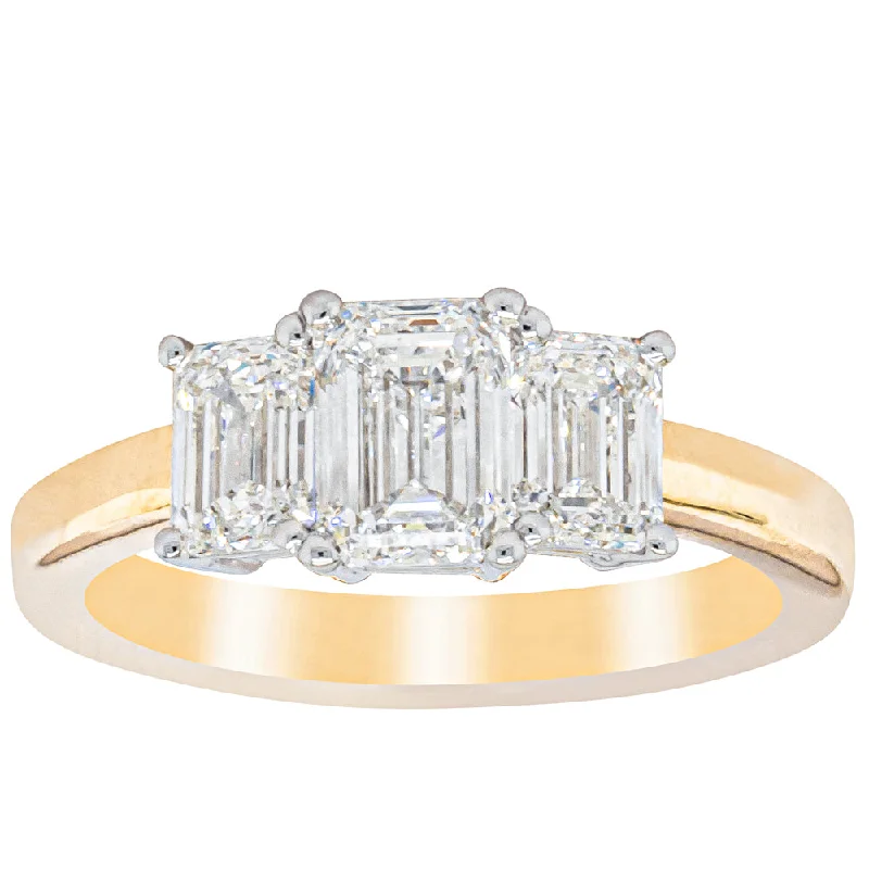 Seasonal Jewelry Clearance – Best Styles At The Lowest Prices 18ct Yellow & White Gold 1.96ct Odyssey Diamond Ring