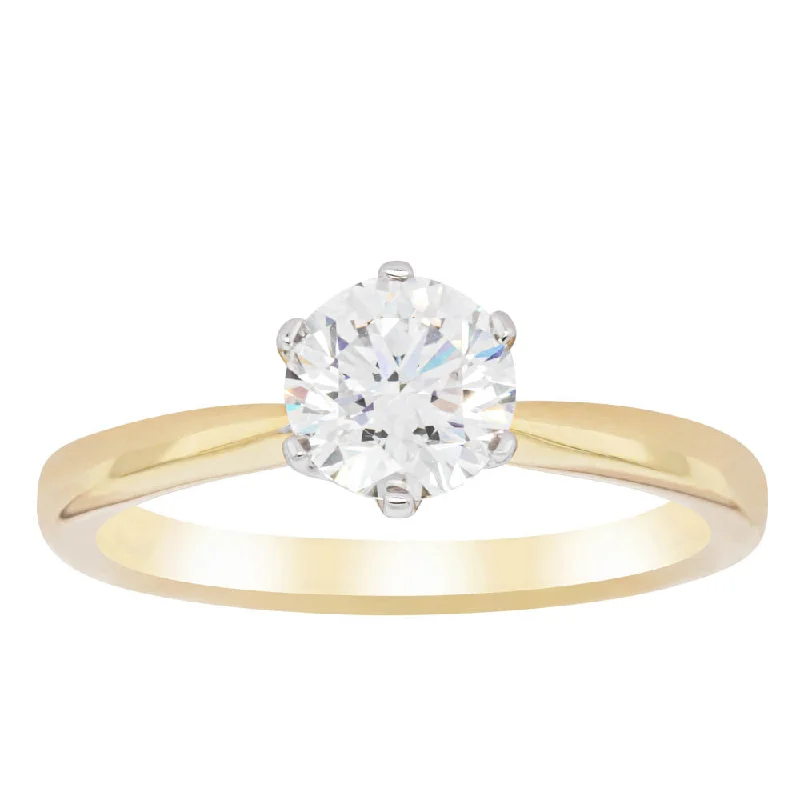 Shine In Style – Shop Jewelry Discounts Today 18ct Yellow Gold 1.00ct Diamond Nova Ring