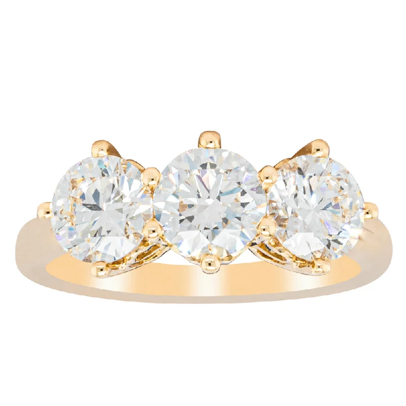 Breathtaking Jewelry At Limited-Time Savings 18ct Yellow Gold 2.18ct Diamond Coronado Ring