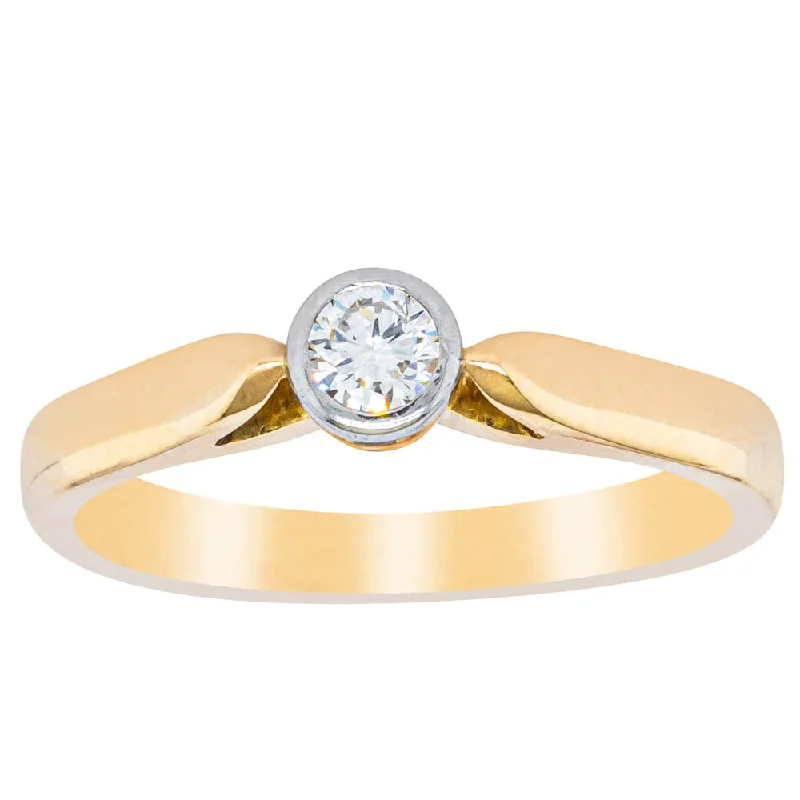 Final Call For Exquisite Jewelry At Reduced Rates Deja Vu 18ct Yellow Gold .43ct Diamond Ring