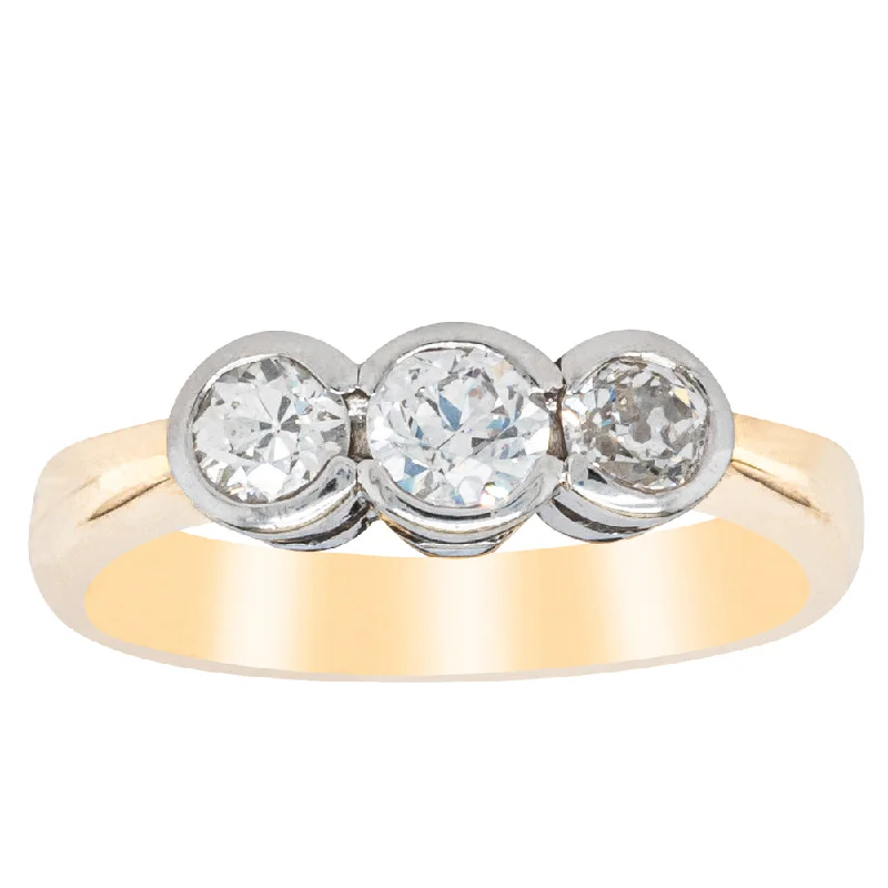 Stunning Jewelry Pieces At The Lowest Prices Ever Deja Vu 18ct Yellow Gold .61ct Diamond Ring