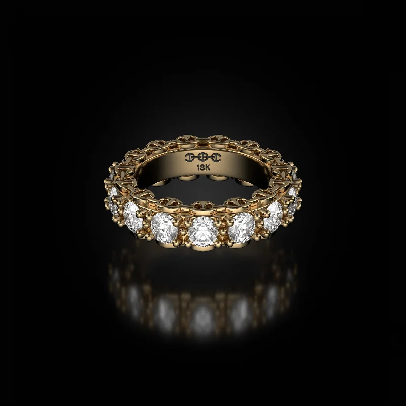 Your Dream Jewelry At Dream Prices 3.5MM INFINITE I RING | PRONG SETTING