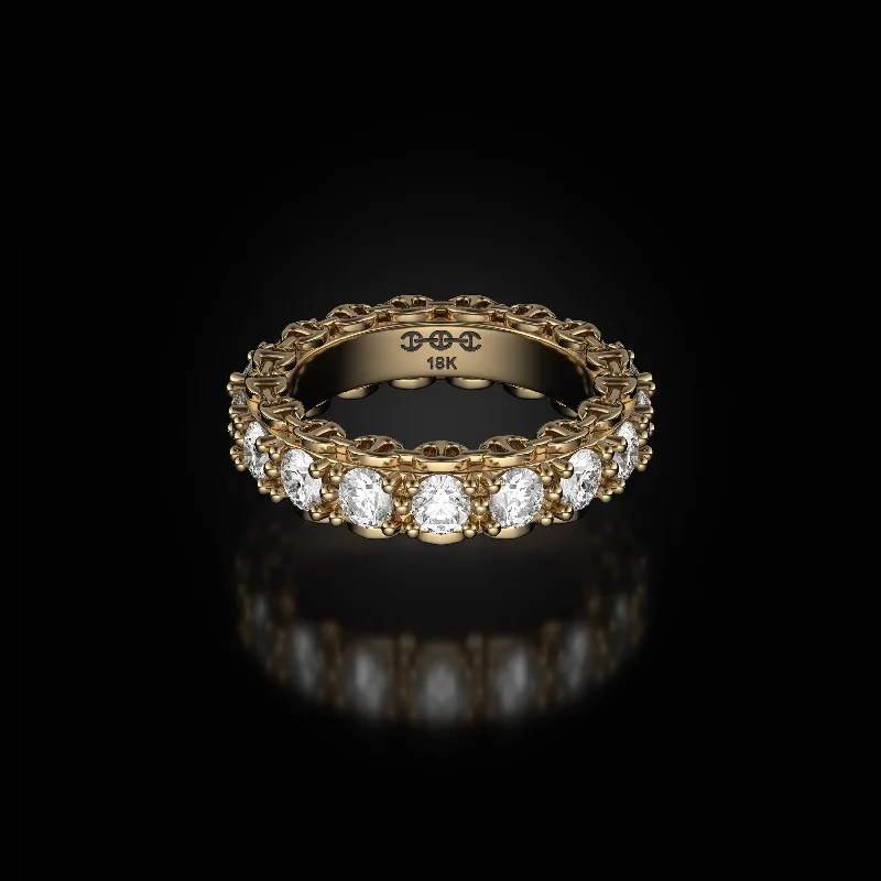 The Perfect Jewelry Piece At The Perfect Price 3MM INFINITE I RING | PRONG SETTING
