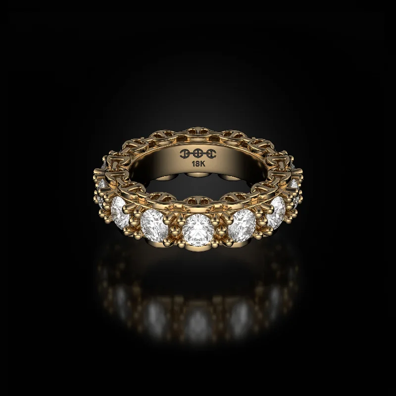 Upgrade Your Jewelry Collection For Less 4MM INFINITE I RING | PRONG SETTING