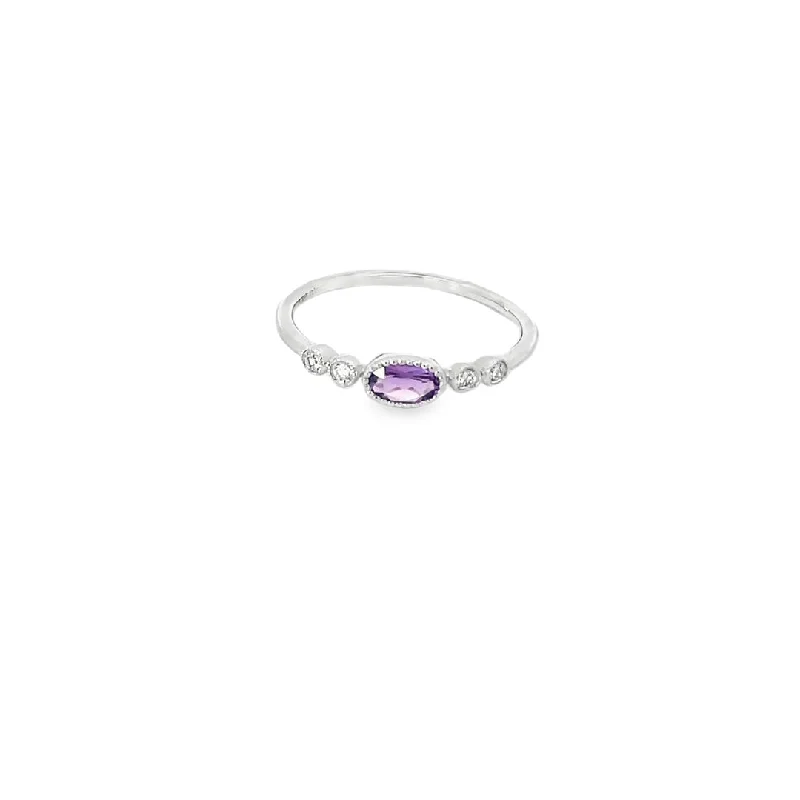 Dainty And Elegant Jewelry Now At Reduced Prices Amethyst Ring