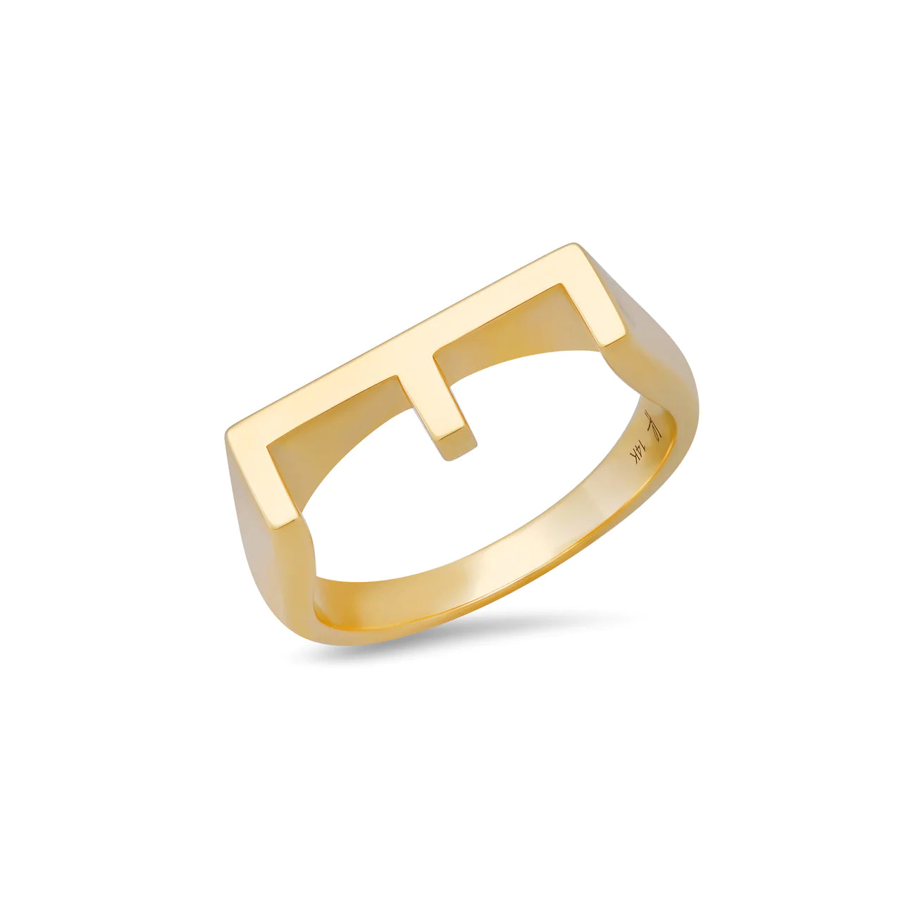 Jewelry Deals That Outshine The Rest Chunky Initial Ring