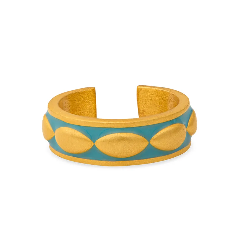 Buy More, Save More – Special Jewelry Discounts Coastal Turquoise Enamel Ring