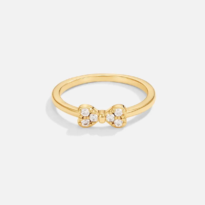 Luxury Meets Affordability – Jewelry Sale Now Live Crystal Bow Ring
