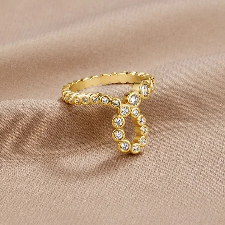 Luxury Jewelry Clearance – Shop Premium Styles Now Crystal Infinity Twist Ring