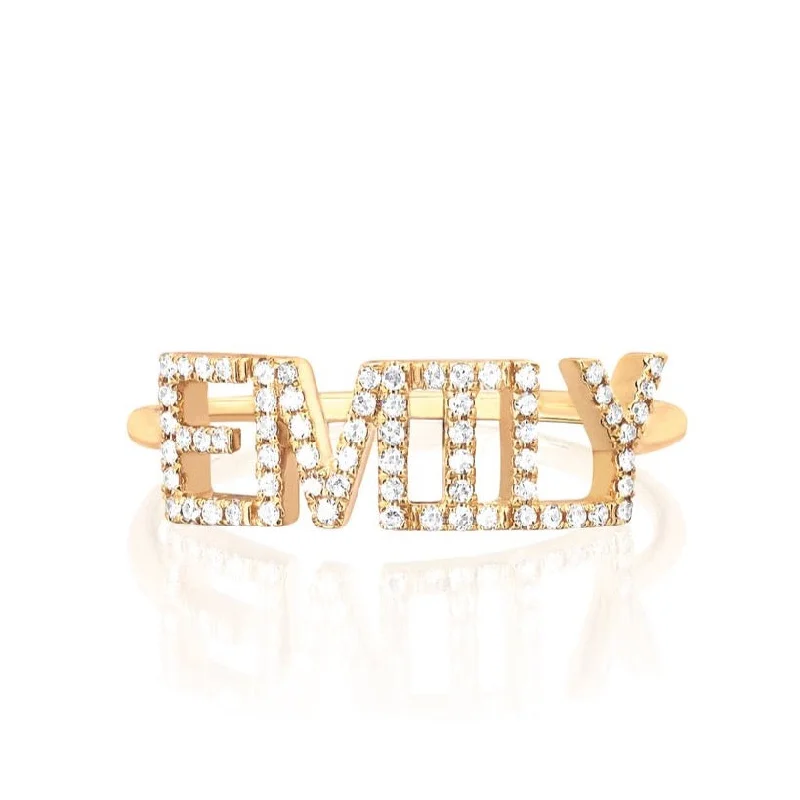 Once-A-Year Jewelry Deals – Shop Before They’Re Gone Custom Diamond Name Ring