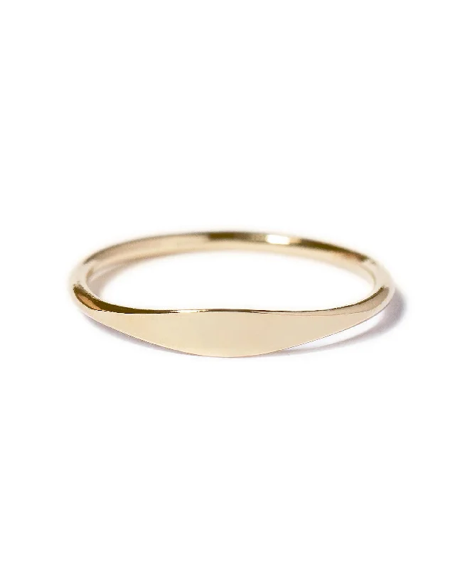 Dazzle In Elegance With Our Biggest Jewelry Sale Engravable Signet Ring