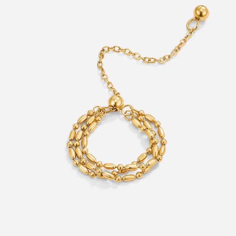 Personalized Jewelry Sale – Unique Pieces At Great Prices Erina Gold Layered Chain Ring Personalized Jewelry Sale – Unique Pieces At Great Prices Erina Gold Layered Chain Ring
