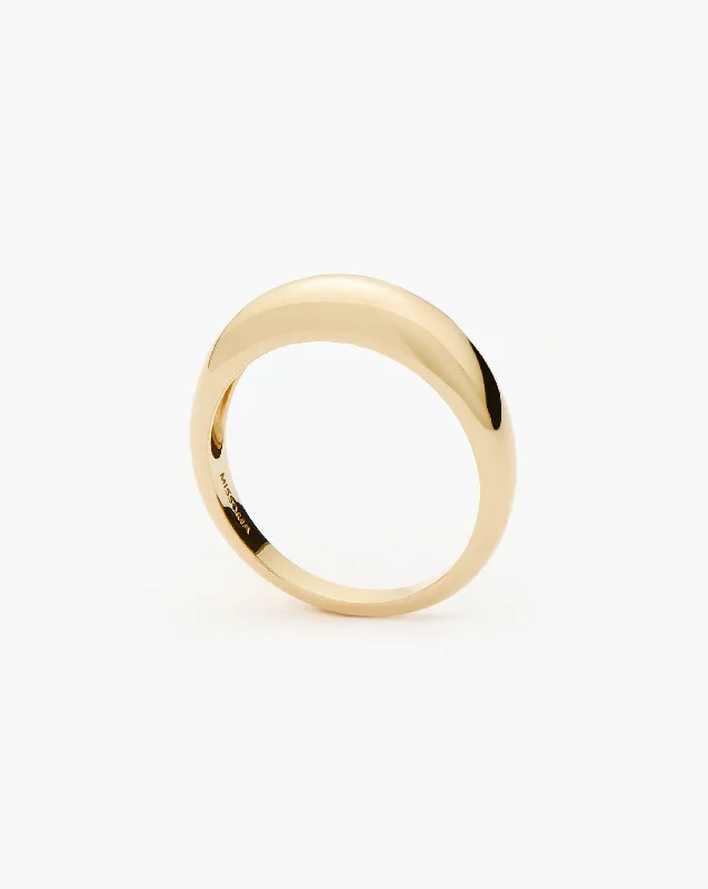 Jewelry Deals That Sparkle – Shop Today Fine Classic Dome Ring | 14ct Solid Gold