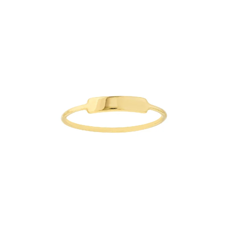 The Perfect Accessory For Less – Jewelry Sale Live HUDSON  SMALL ID PLATE  RING