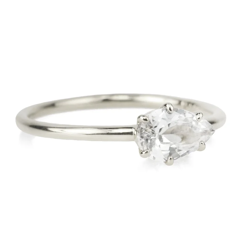18K White Gold