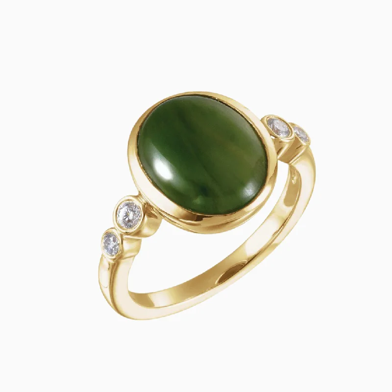 Shop Jewelry That Shines Without The High Price Nephrite Diamond Ring