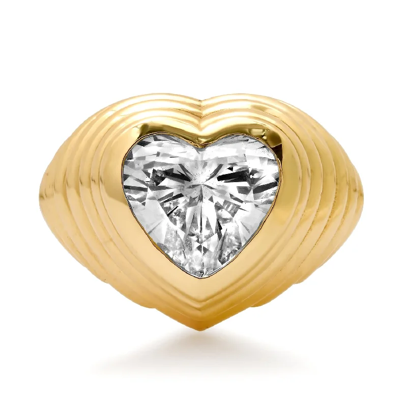 Best Jewelry Sale Prices – Limited-Time Offer Lab Grown Diamond Heart Kick Back Ring Best Jewelry Sale Prices – Limited-Time Offer Lab Grown Diamond Heart Kick Back Ring