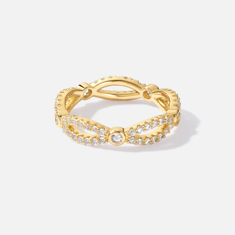 High-End Jewelry, Now More Affordable Than Ever Milana Crystal Tennis Ring