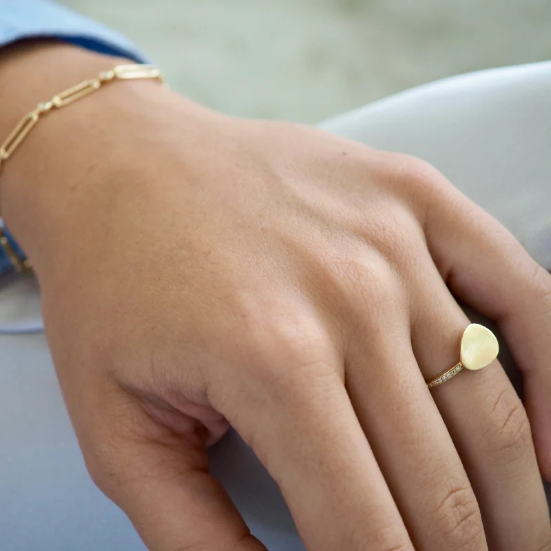 Dainty And Elegant Jewelry Now At Reduced Prices AMANDA NUGGET GOLD RING