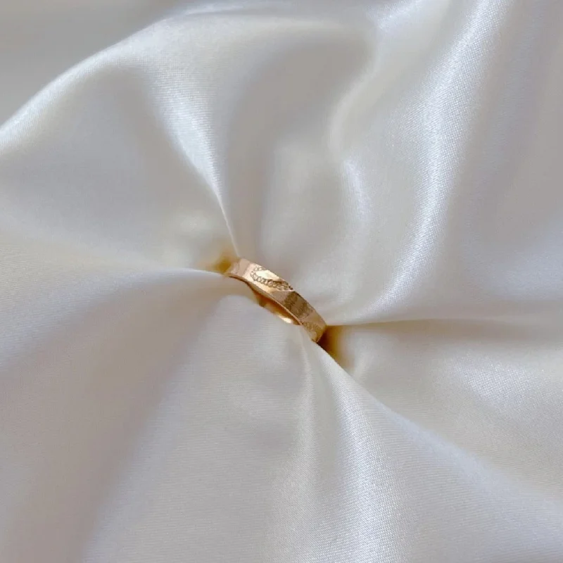 Luxury Handcrafted Jewelry For Elegant Looks Pikake Lei Stamped Ring
