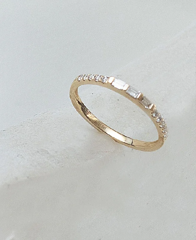Handcrafted Jewelry Sale – Unique Designs At Low Prices PILAR DIAMOND BAND RING