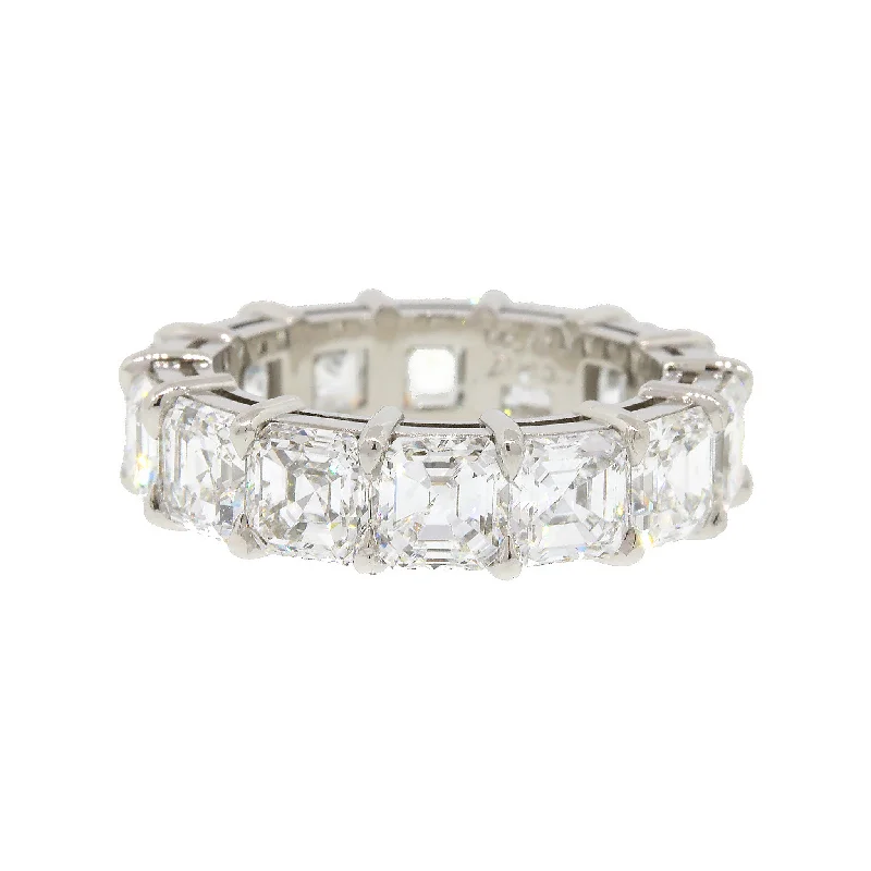 Must-Have Jewelry Pieces At Reduced Prices Asscher Cut Diamond Eternity Band