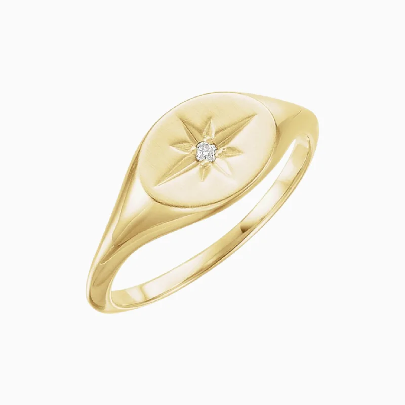 Flash Sale On Stunning Jewelry – Don't Miss Out Starburst Signet Ring