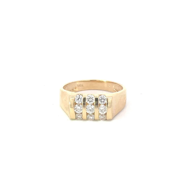 Breathtaking Jewelry At Limited-Time Savings Yellow Gold Diamond Ring