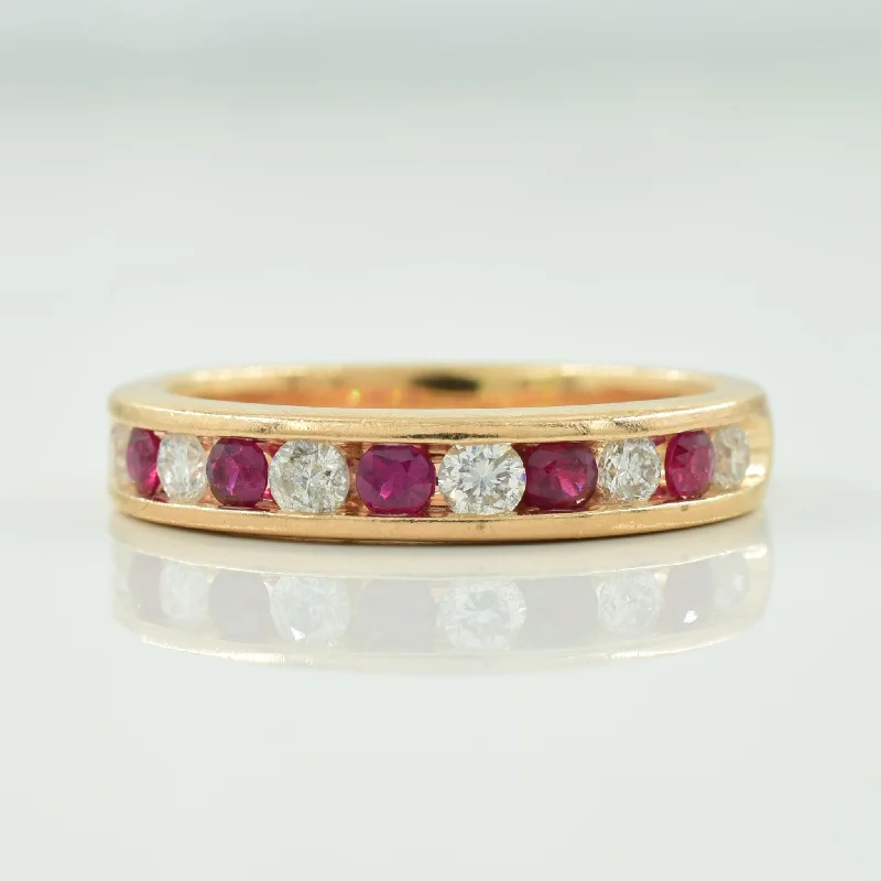 Holiday Jewelry Sale – Perfect Gifts At Great Prices Channel Set Ruby & Diamond Ring | 0.35ctw, 0.29ctw | SZ 6.25 | Holiday Jewelry Sale – Perfect Gifts At Great Prices Channel Set Ruby & Diamond Ring | 0.35ctw, 0.29ctw | SZ 6.25 |