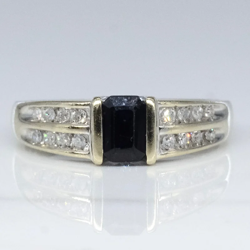 Premium Diamond Jewelry At Once-In-A-Lifetime Discounts Tension Set Sapphire & Diamond Ring | 0.70ct | SZ 7 | Premium Diamond Jewelry At Once-In-A-Lifetime Discounts Tension Set Sapphire & Diamond Ring | 0.70ct | SZ 7 |