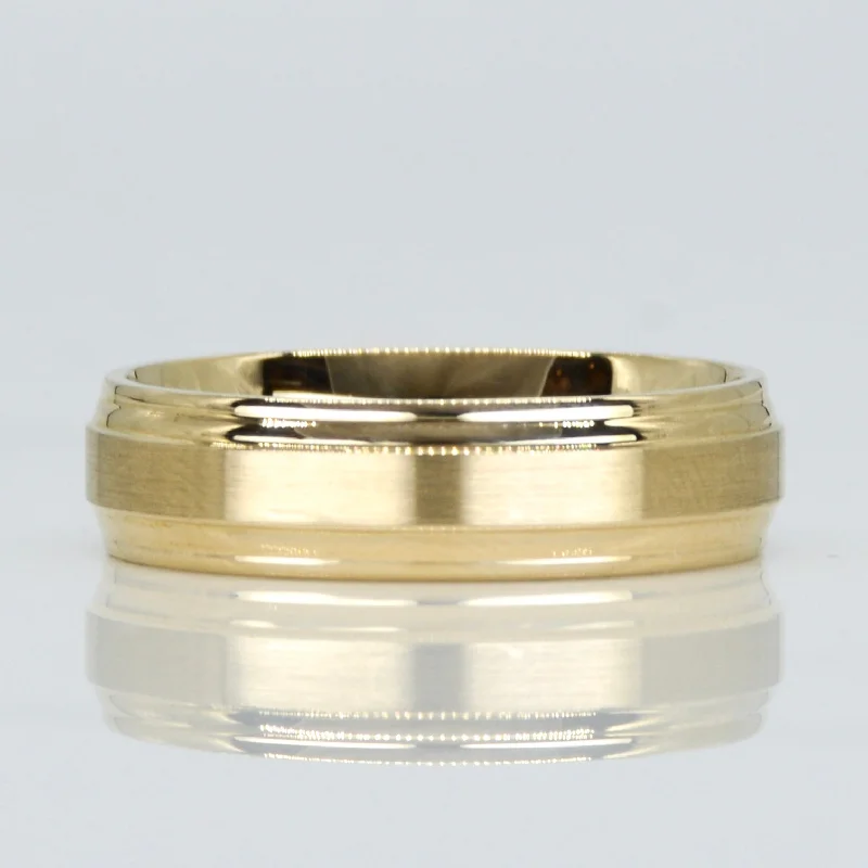 Unmissable Jewelry Clearance – Final Reductions 14k Yellow Gold Beveled Satin Finish Band | SZ 10 | Unmissable Jewelry Clearance – Final Reductions 14k Yellow Gold Beveled Satin Finish Band | SZ 10 |