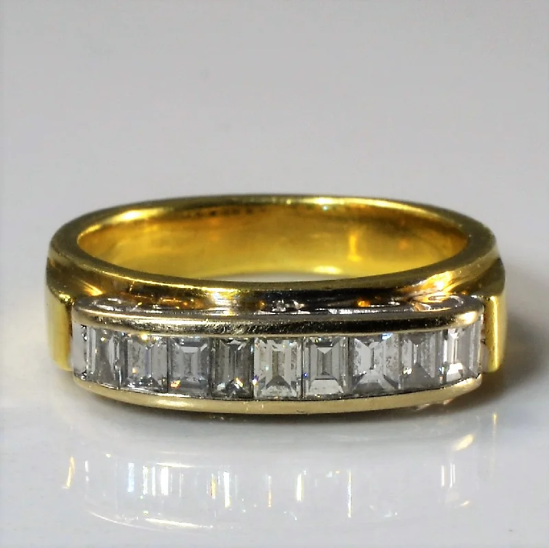 Your Dream Jewelry At Dream Prices Baguette Cut Diamond Band | 0.72ctw | SZ 6.75 |
