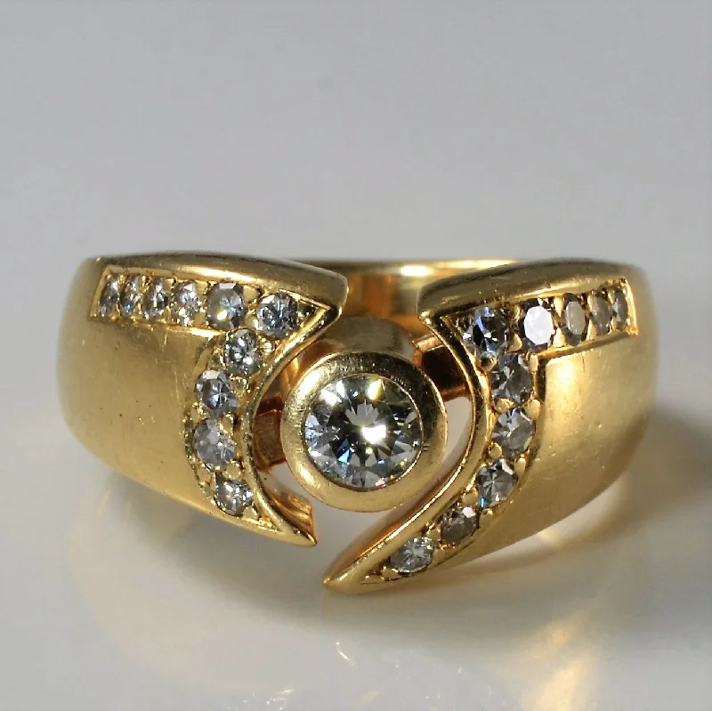 Unmissable Discounts On Timeless Jewelry Pieces Offset Diamond Bezel Ring | 0.45ctw | SZ 5.5 | Unmissable Discounts On Timeless Jewelry Pieces Offset Diamond Bezel Ring | 0.45ctw | SZ 5.5 |