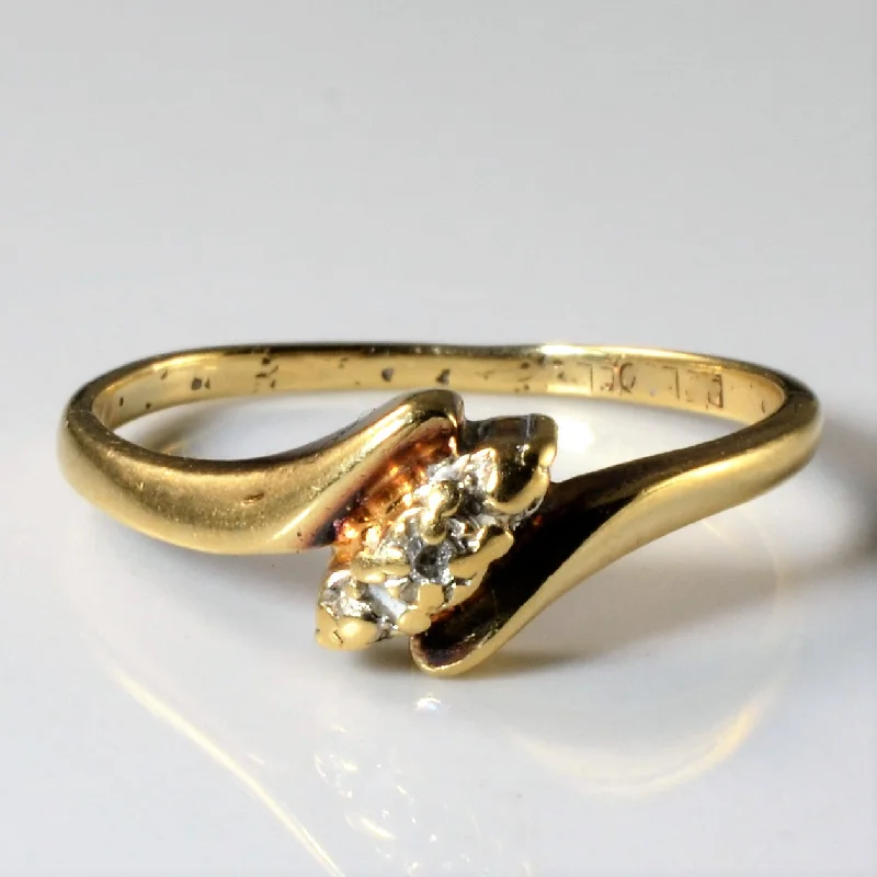 Best Jewelry Deals – Shop Premium Pieces At Great Prices Diamond Bypass Ring | 0.015ct | SZ 5.25 |
