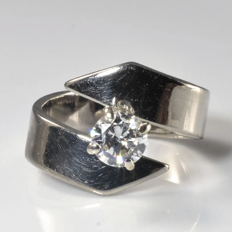Luxury Jewelry Sale – Elegant Styles At Unbeatable Prices Bypass Solitaire Diamond Ring | 0.57ct | SZ 5.25 | Luxury Jewelry Sale – Elegant Styles At Unbeatable Prices Bypass Solitaire Diamond Ring | 0.57ct | SZ 5.25 |