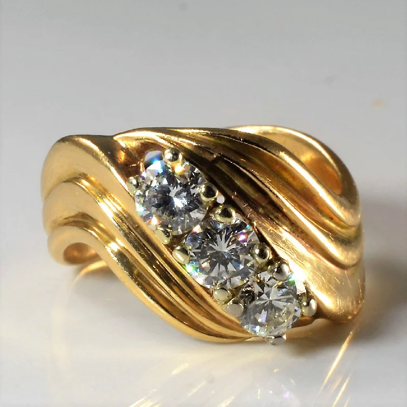 Once-A-Year Jewelry Deals – Shop Before They’Re Gone Bypass Three Stone Diamond Ring | 0.84ctw | SZ 5.5 | Once-A-Year Jewelry Deals – Shop Before They’Re Gone Bypass Three Stone Diamond Ring | 0.84ctw | SZ 5.5 |