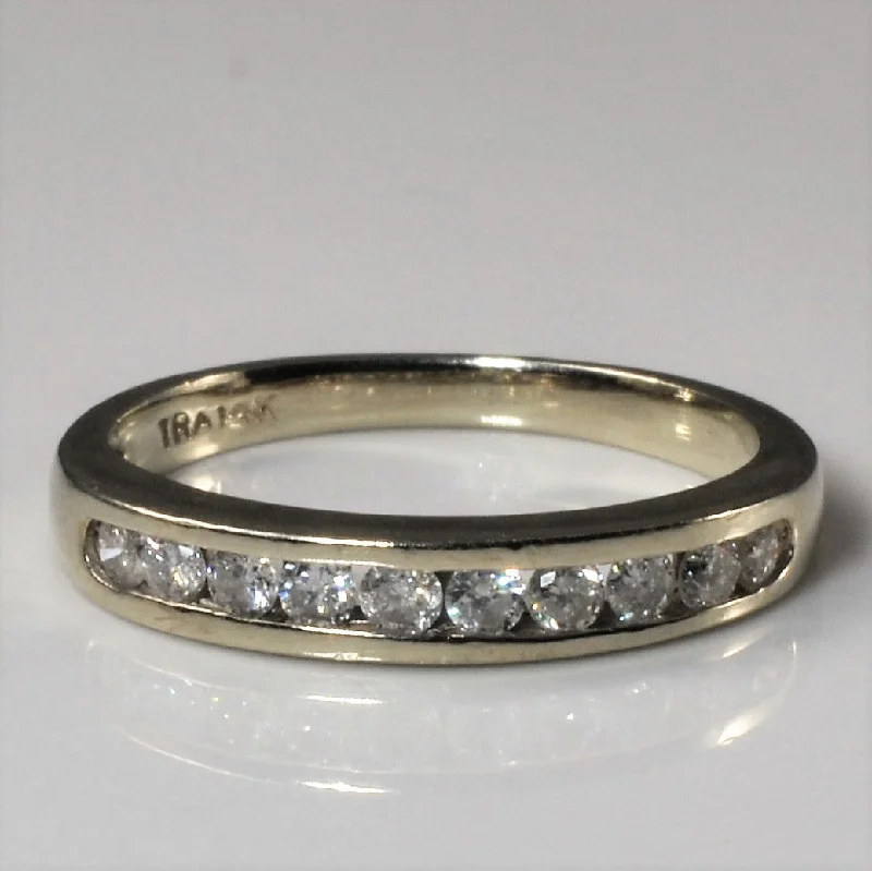Final Call For Exquisite Jewelry At Reduced Rates Channel Set Diamond Band | 0.25ctw | SZ 4.75 |