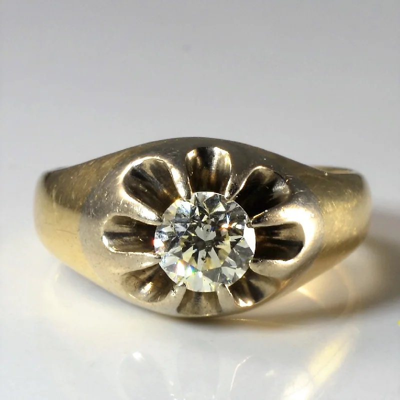 Dainty And Elegant Jewelry Now At Reduced Prices Belcher Set Solitaire Diamond Ring | 0.93ct | SZ 9 | Dainty And Elegant Jewelry Now At Reduced Prices Belcher Set Solitaire Diamond Ring | 0.93ct | SZ 9 |