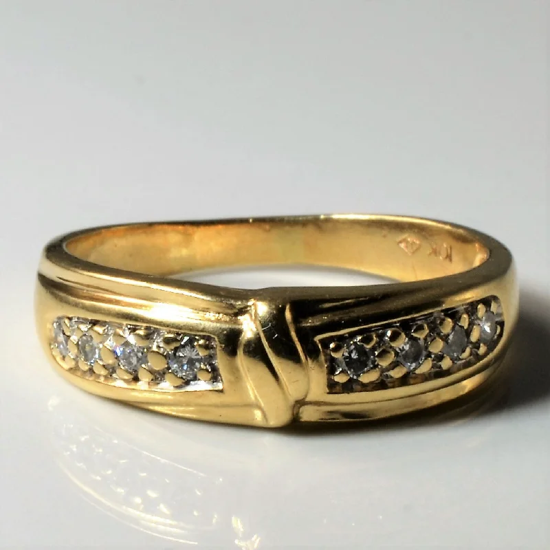 Jewelry Clearance Sale – Final Reductions Diamond Knot Band | 0.20ctw | SZ 9 |