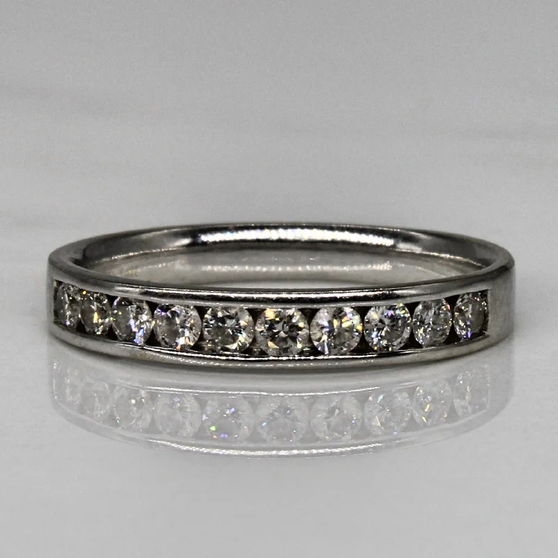 Shop Jewelry That Shines Without The High Price Channel Set Diamond Band | 0.30ctw | SZ 5.5 | Shop Jewelry That Shines Without The High Price Channel Set Diamond Band | 0.30ctw | SZ 5.5 |