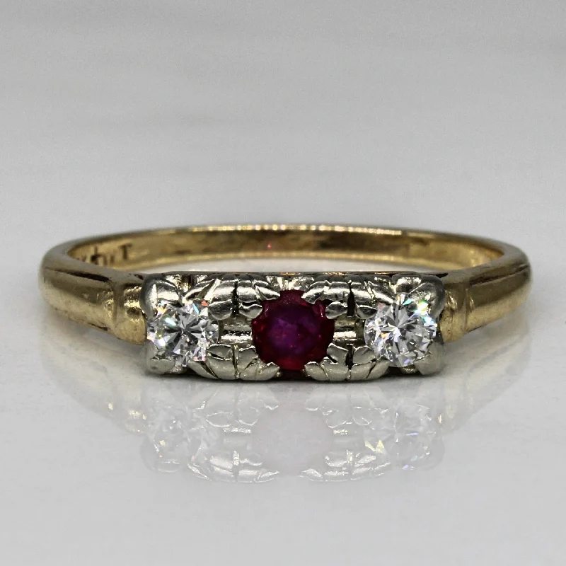 Limited-Time Jewelry Sale – Elegant Styles At Less Diamond & Synthetic Ruby Three Stone Ring | 0.18ctw, 0.12ct | SZ 7.5 | Limited-Time Jewelry Sale – Elegant Styles At Less Diamond & Synthetic Ruby Three Stone Ring | 0.18ctw, 0.12ct | SZ 7.5 |