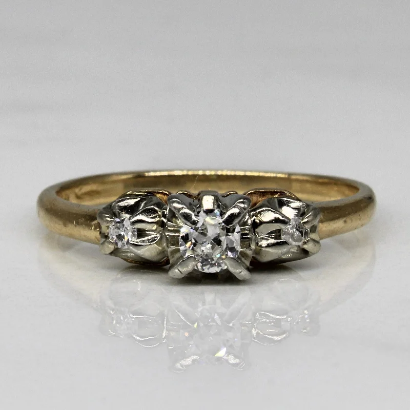 Shop Handcrafted Jewelry At Special Promotional Rates Diamond Three Stone Ring | 0.19ctw | SZ 7.25 | Shop Handcrafted Jewelry At Special Promotional Rates Diamond Three Stone Ring | 0.19ctw | SZ 7.25 |