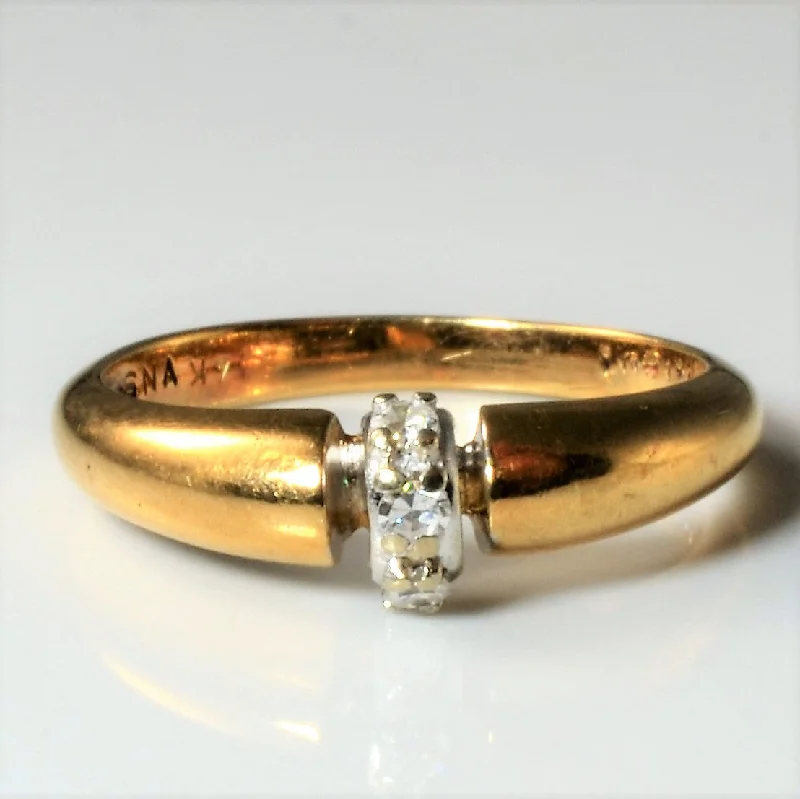 Personalized Jewelry Sale – Meaningful Gifts At Great Prices Yellow Gold Diamond Joint Band | 0.06ctw | SZ 6.25 |