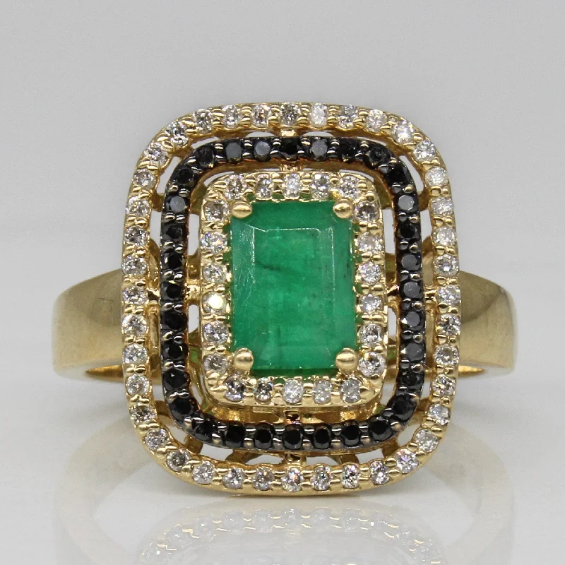 The Biggest Jewelry Sale Of The Year Is Here Emerald & Diamond Cocktail Ring | 0.75ct, 0.46ctw | SZ 8 | The Biggest Jewelry Sale Of The Year Is Here Emerald & Diamond Cocktail Ring | 0.75ct, 0.46ctw | SZ 8 |